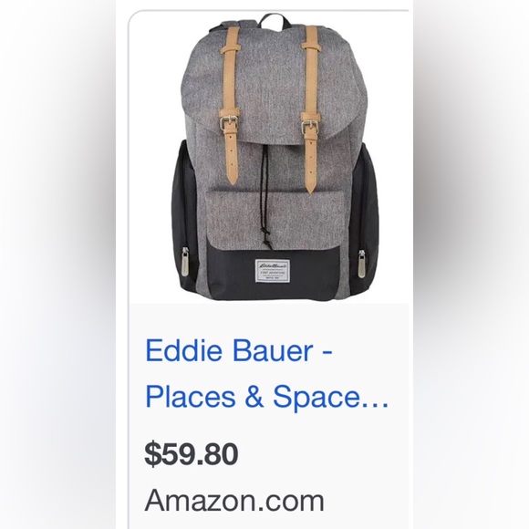 Eddie Bauer Other - Eddie Bauer diaper bag back pack